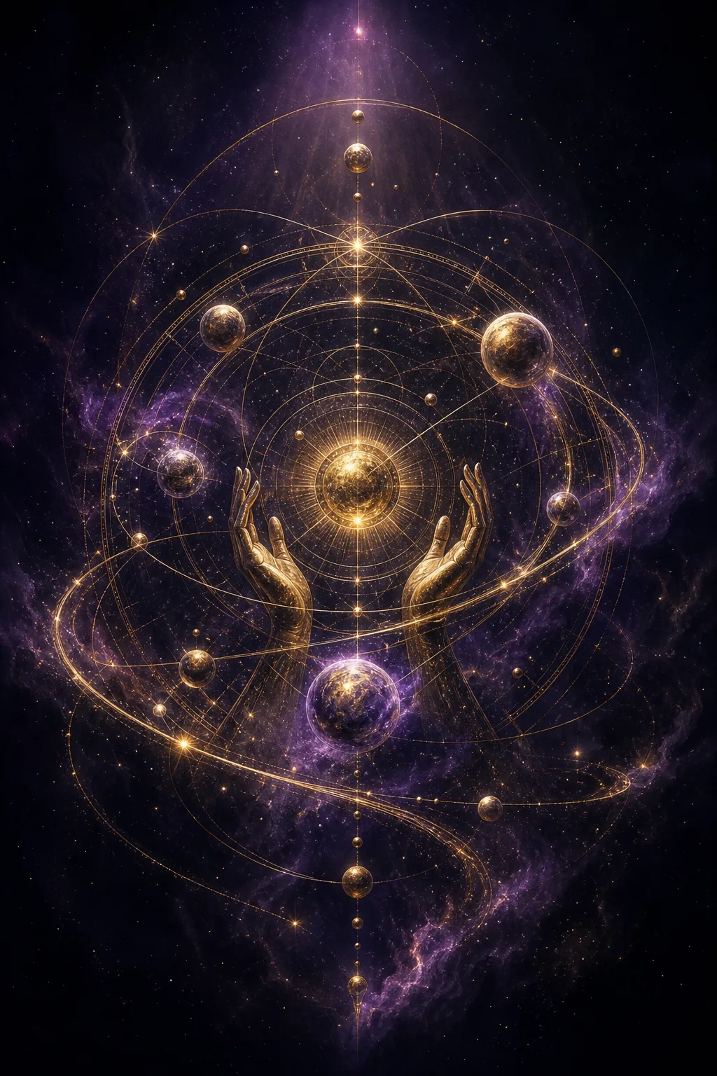 Transits — Luxtra cosmic cover artwork